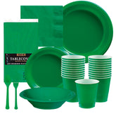 Desechables Verde Bandera